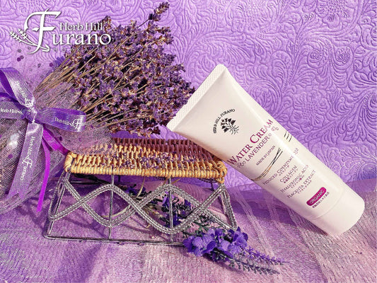 LAVENDER WATER CREAM <ORGANIC> Tube type 3 bottles set