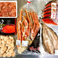 海鮮人気商品６選満足セット(いくら・ホタテ・ズワイガニ・厚切紅鮭・縞ホッケ・明太子)